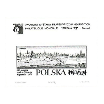 Blok 91ND Światowa Wystawa Filatelistyczna "Polska 73"
